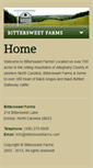 Mobile Screenshot of bittersweetfarms.com